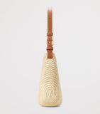 LOEWE medium raffia swing shoulder bag, UK version