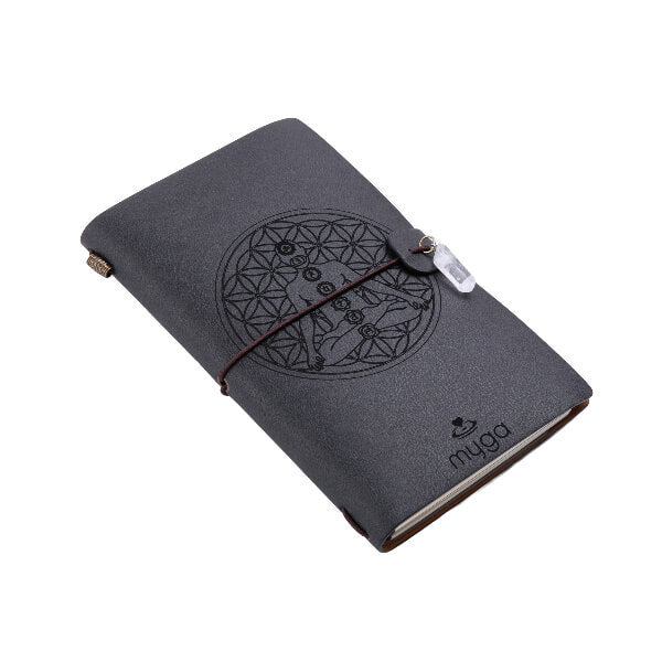 Myga chakra notebook black (British brand)