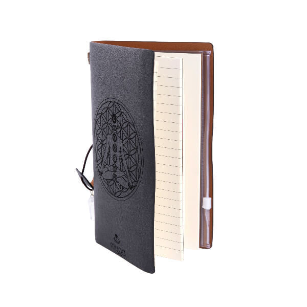 Myga chakra notebook black (British brand)