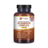Holland & Barrett Prowise Healthcare Advanced Mushroom Complex High Strength Vegan Tablets 120- Buy online at McGrocer
