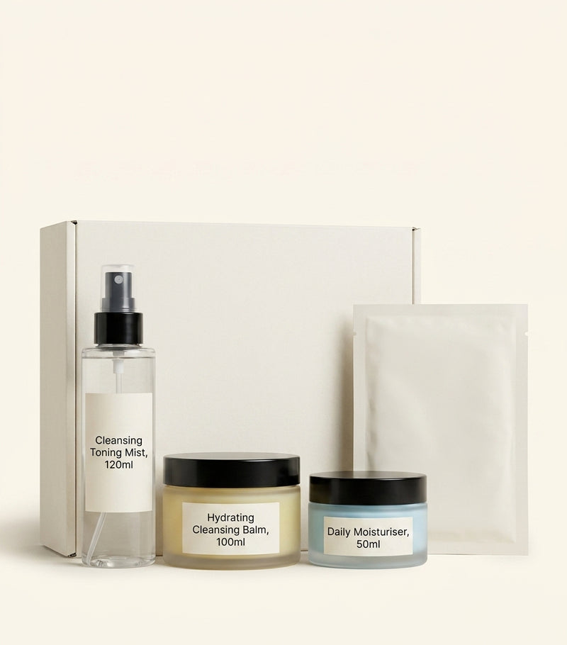 Elemis Pro-Collagen skincare routine trio, imported from the UK