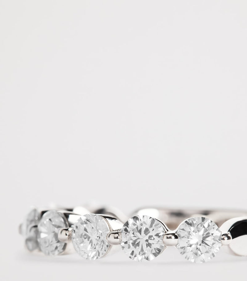 Anita Ko floating diamond ring white gold (British brand)