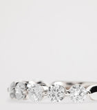 Anita Ko floating diamond ring white gold (British brand)