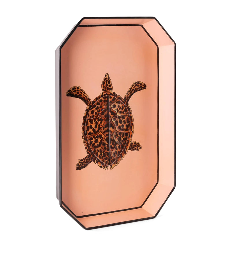 Les Ottomans Iron Turtle tray 43cm x 30cm, UK version