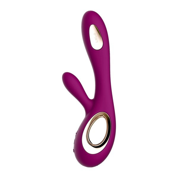 Lelo Soraya Wave rabbit vibrator Deep Rose, imported from the UK