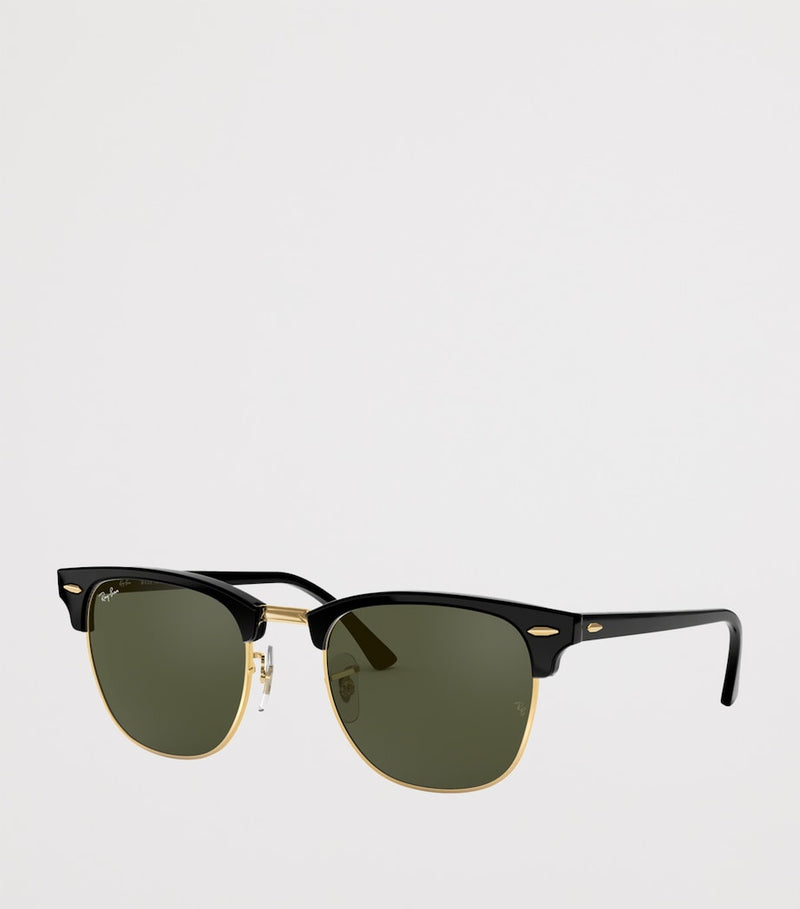 Ray-Ban Clubmaster sunglasses gold-tone frame (British brand)