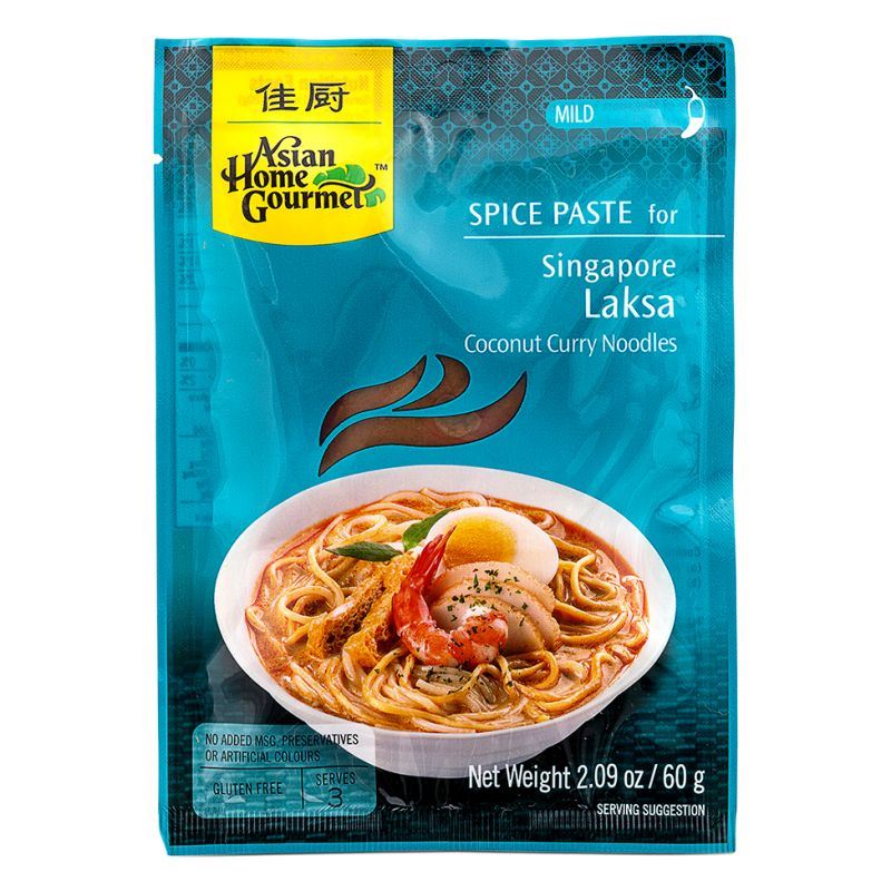 Asian Home Gourmet Singapore laksa spice paste mild, UK version
