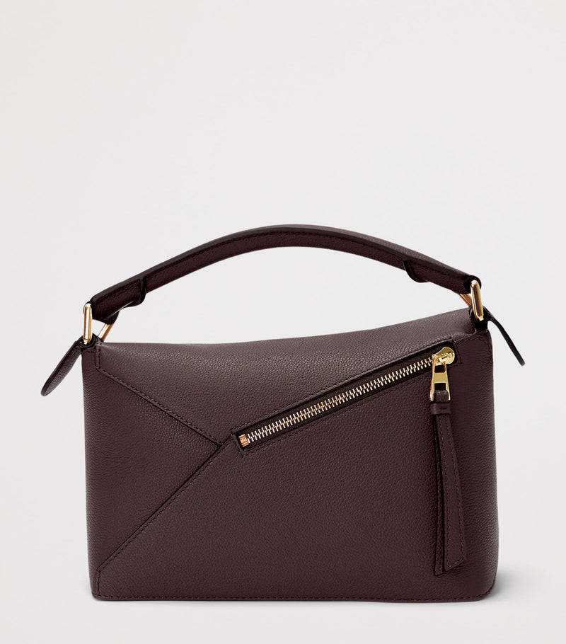 LOEWE small leather Puzzle Edge top-handle bag (British brand)