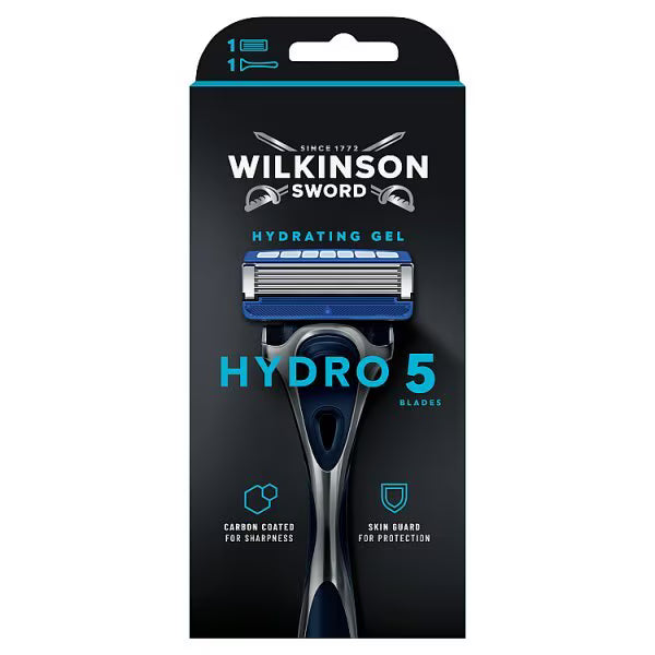 Wilkinson Sword Hydro 5 razor men's skin protection 1 pack (British brand)