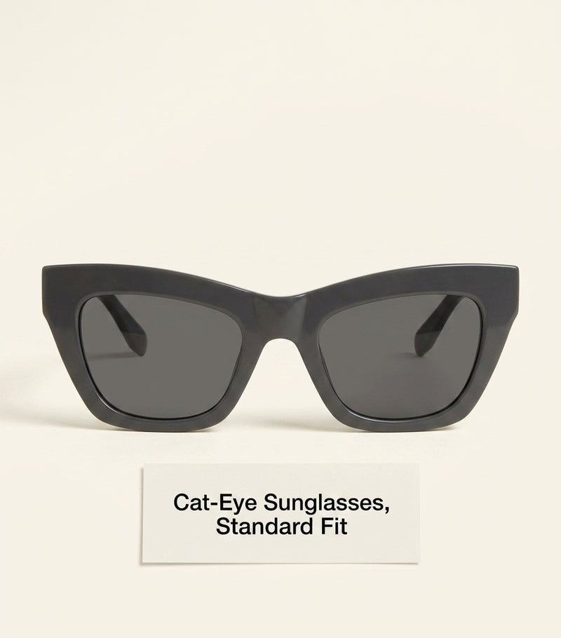 Burberry acetate cat-eye sunglasses - British product