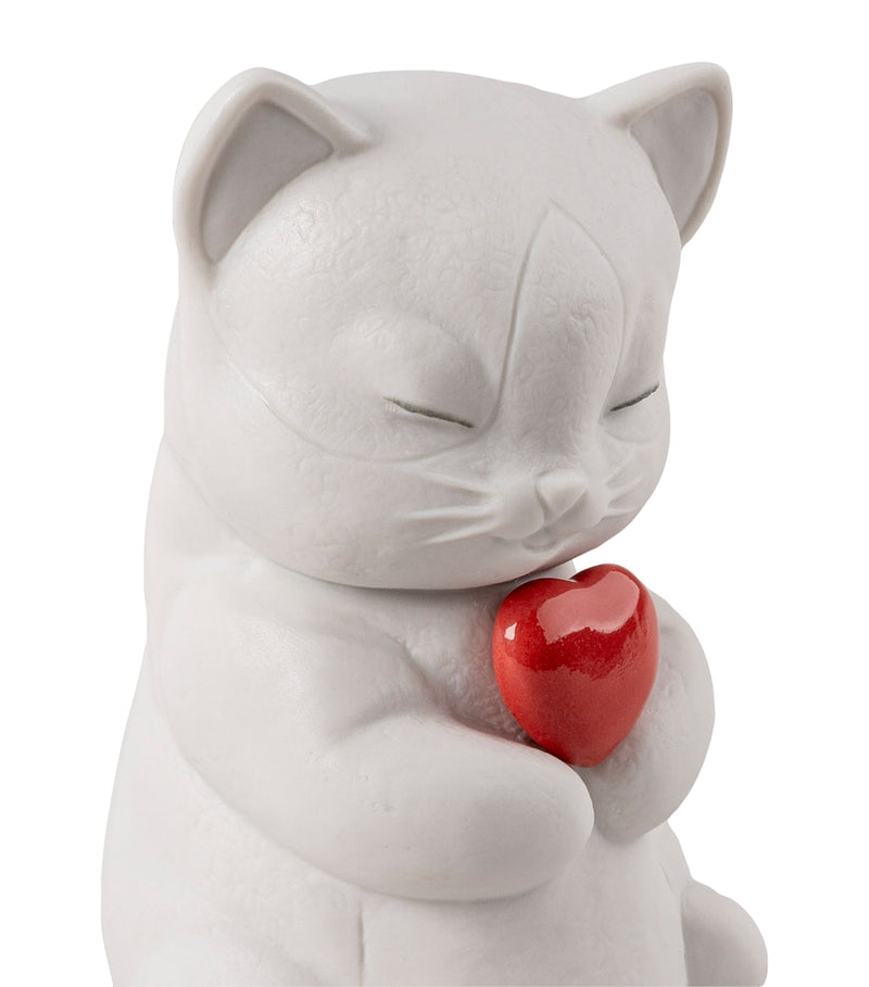 Lladró Whiskers Playful Kitten porcelain figurine (British brand)