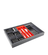 Harrods Charingworth Santol Stainless Steel 24-Piece Cutlery Set- Buy online at McGrocer