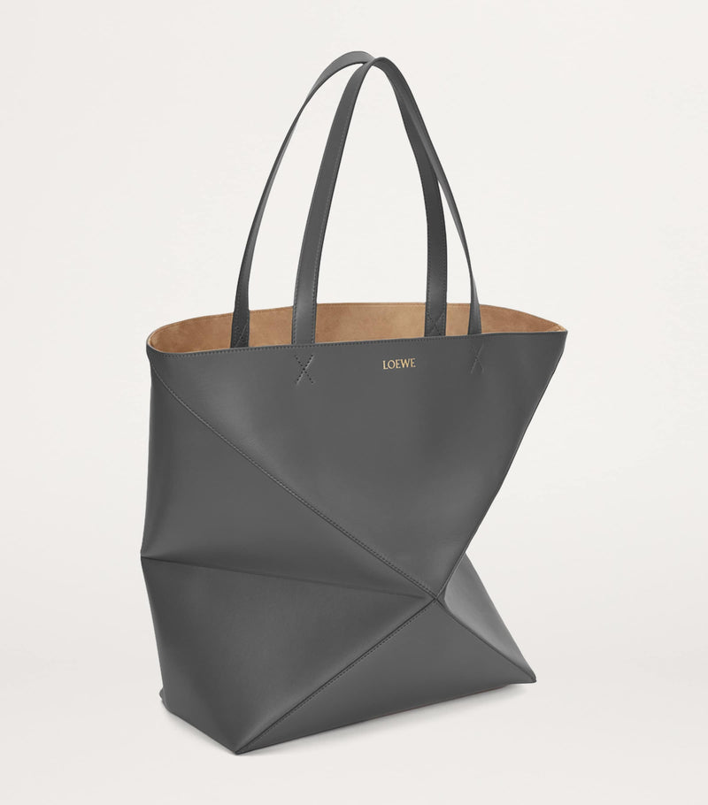LOEWE extra large leather Puzzle Fold tote bag (British brand)