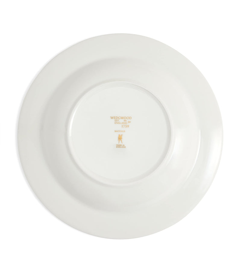 Wedgwood bone china Bacchus Rim soup plate 23cm (British brand)