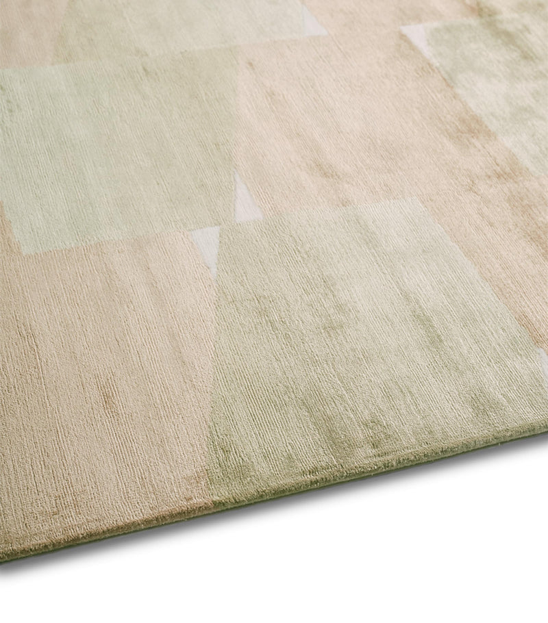The Rug Company Crux Auburn handmade wool and silk rug, 183cm by 274cm (British brand)