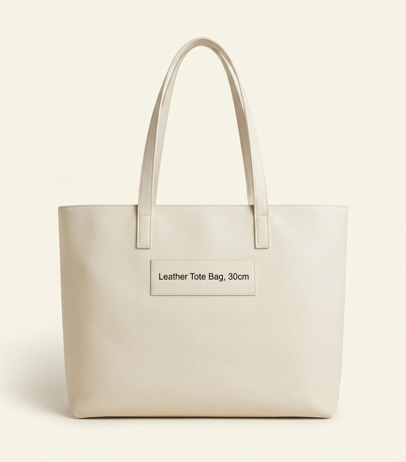 Prada large top-handle leather bag, imported from the UK