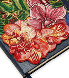 Moleskine large embroidered potpourri notebook 13x21cm with 176 pages, imported from the UK