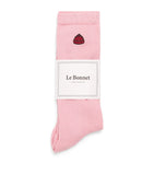Le Bonnet cotton-blend logo socks, imported from the UK