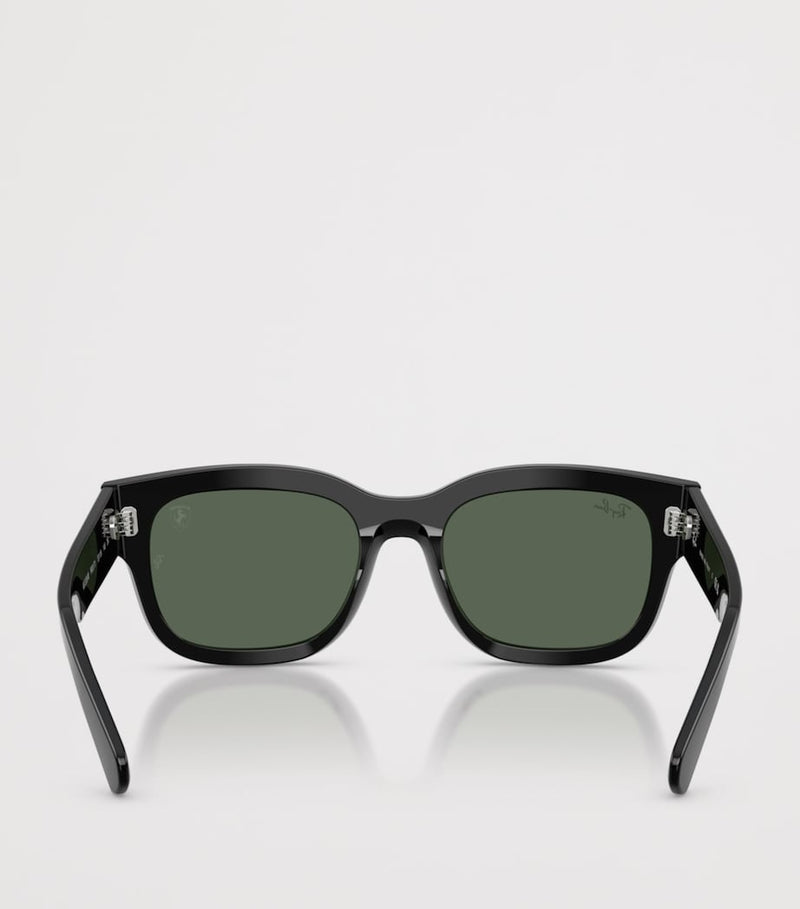 Ray-Ban Scuderia Ferrari square acetate sunglasses (British brand)