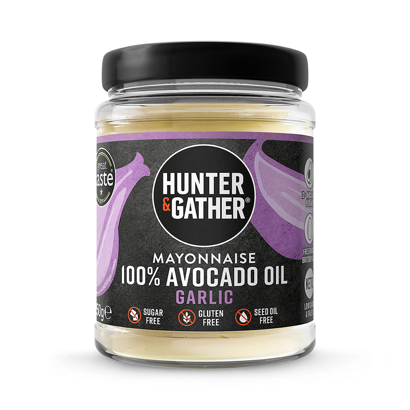 Hunter Gather Garlic Avocado Oil Mayonnaise 250g