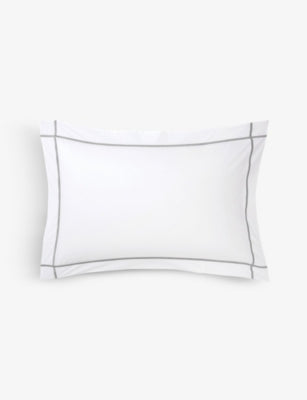 Yves Delorme Athena Cotton Percale Pillowcase 50x75cm