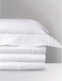 Athena Blanc cotton king-size flat sheet - King