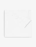 Triomphe cotton duvet cover - BLANC - Double