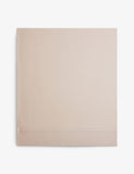 Yves Delorme cotton sateen flat sheet 300 thread count (British brand)