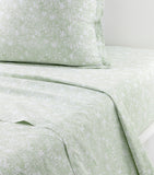 Yves Delorme Capri Amande Super King flat sheet, 270cm x 295cm (British brand)