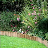 Flexible log roll edging pack of two 1.8m rolls, UK version