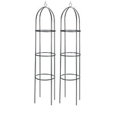 Decorative obelisk twin pack 190cm tall - British product