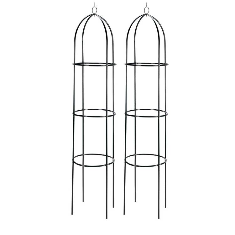 Decorative obelisk twin pack 190cm tall - British product