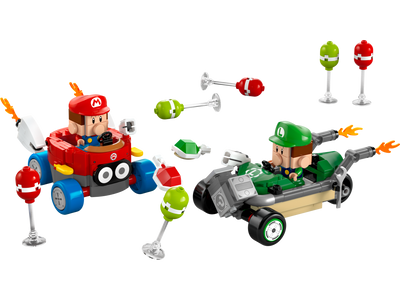 LEGO Super Mario Baby Mario vs Baby Luigi Bauset 321 Teile