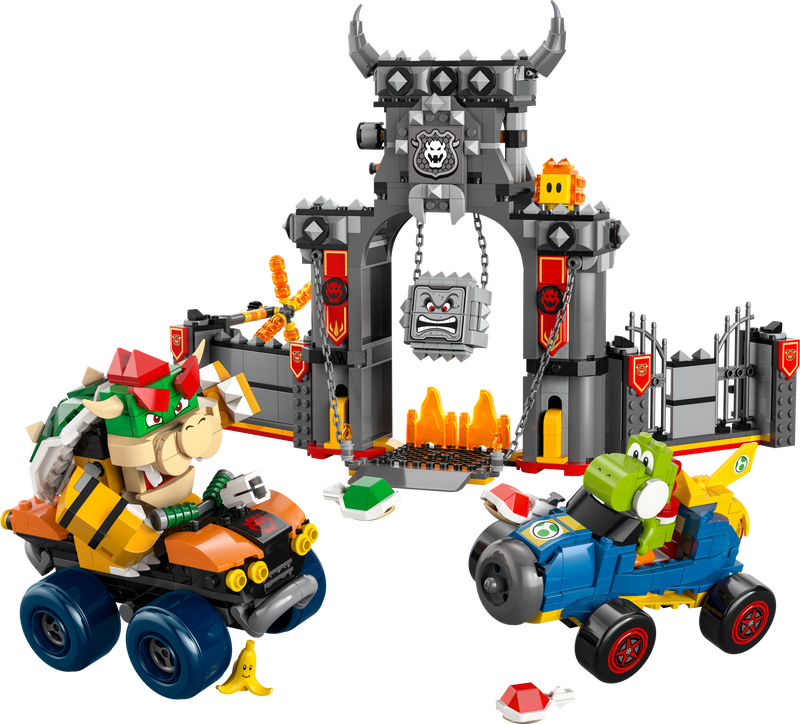 LEGO Super Mario Bowser's Castle building set 1068 pieces imported from the UK