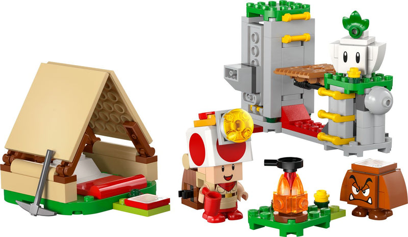 LEGO Captain Toad's Camp 159 Pieces Building Set - British product