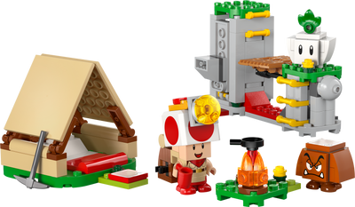 Lego LEGO Super Mario Captain Toad's Camp 159 Pieces Building Set- Buy online at McGrocer