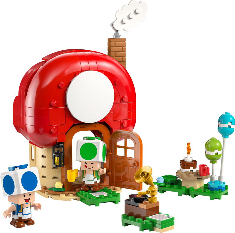 LEGO Super Mario Party at Toad's House 276, imported from the UK
