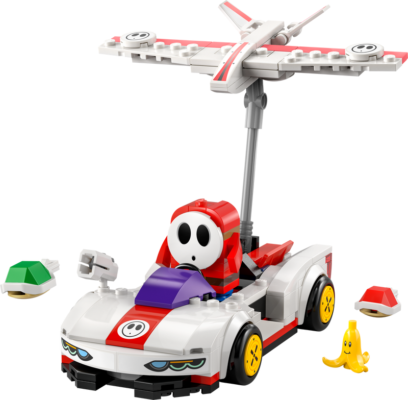 LEGO Mario Kart Shy Guy Vehicle 249 Piece, imported from the UK