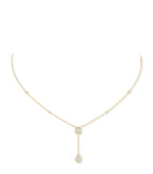Messika My Twin yellow gold diamond necklace 0.36ct - British product