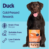 Tails.com duck rewards dog treats 70g (British brand)