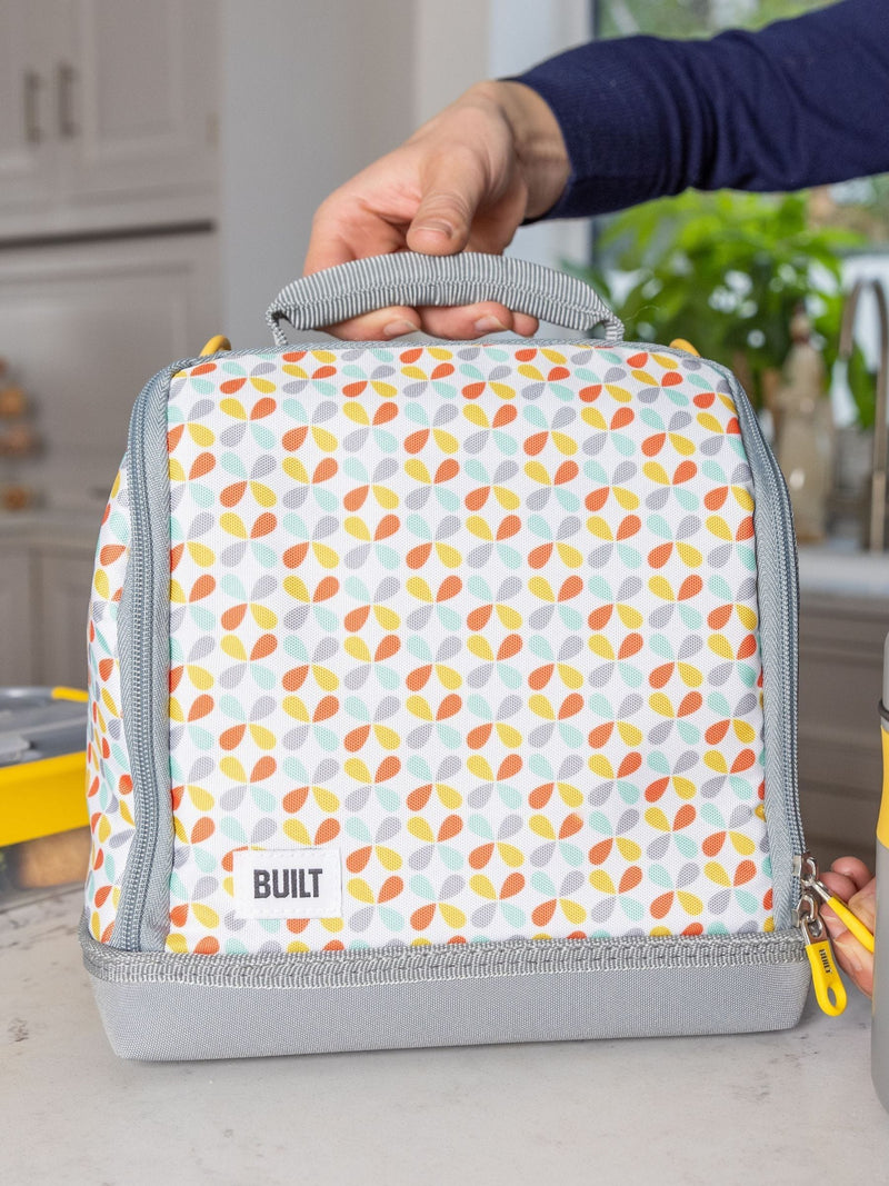 BUILT Grey Stylist lunch bag 8 litre - British product