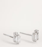 Suzanne Kalan white gold diamond bold burst stud earrings - British product