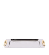 Harrods ZODIAC Small Gold-Plated Cylinder Tray for Bathroom Storage- Buy online at McGrocer