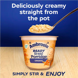 Ambrosia original porridge pot 210g, imported from the UK