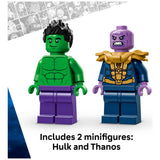 LEGO Marvel Hulk Truck vs. Thanos building toy set 76312 (British brand)