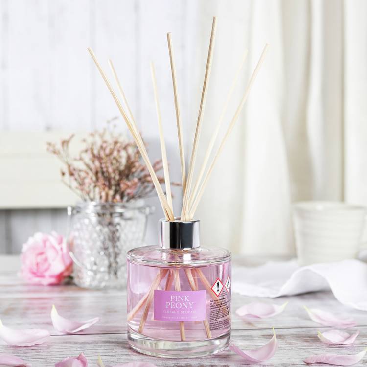 Wax Lyrical reed diffuser Pink Peony 200ml, UK version