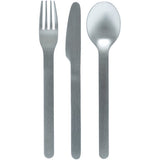 Smash stainless steel cutlery set in plastic pod, imported from the UK