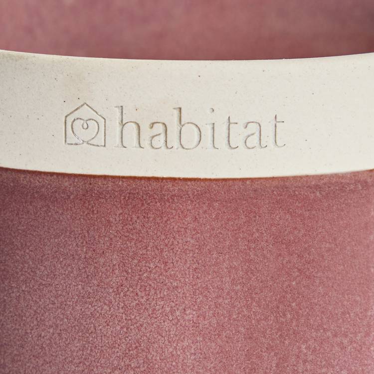 Habitat Patchouli & Plum scented candle with ceramic holder, imported from the UK