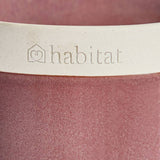 Habitat Patchouli & Plum scented candle with ceramic holder, imported from the UK