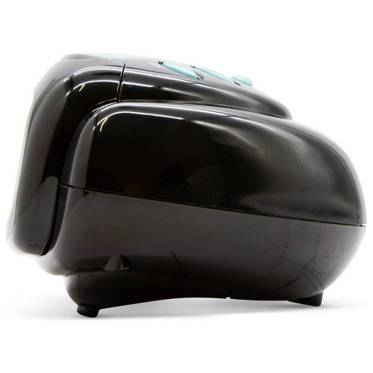 Acctim Aura LCD alarm clock black compact (British brand)